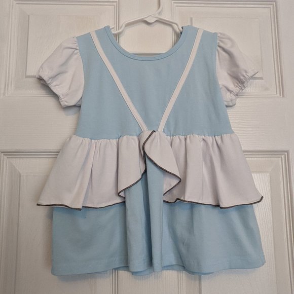 Adorable Essentials Cinderella Top in Blue/White Size 6 - Picture 1 of 3